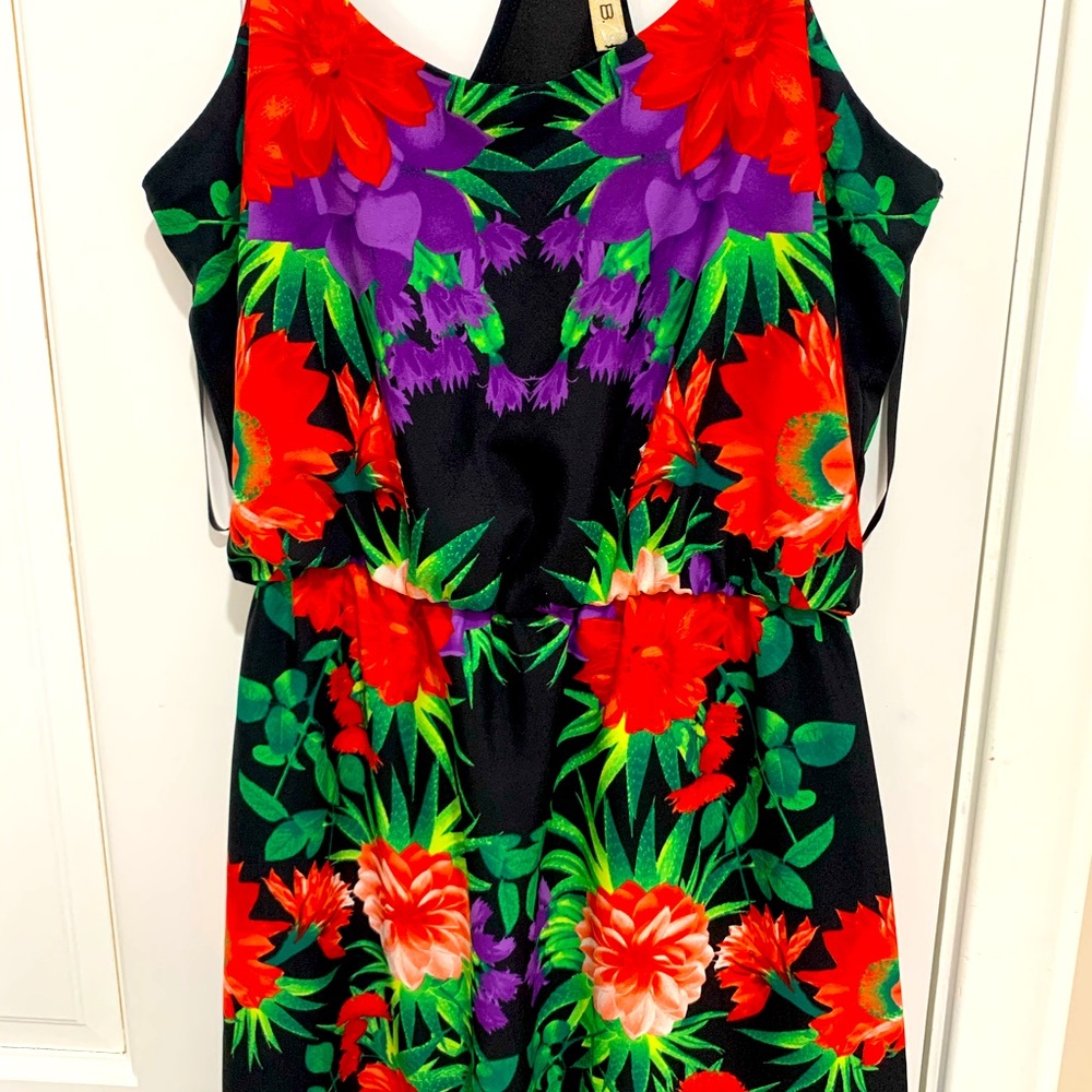 Floral maxi dress